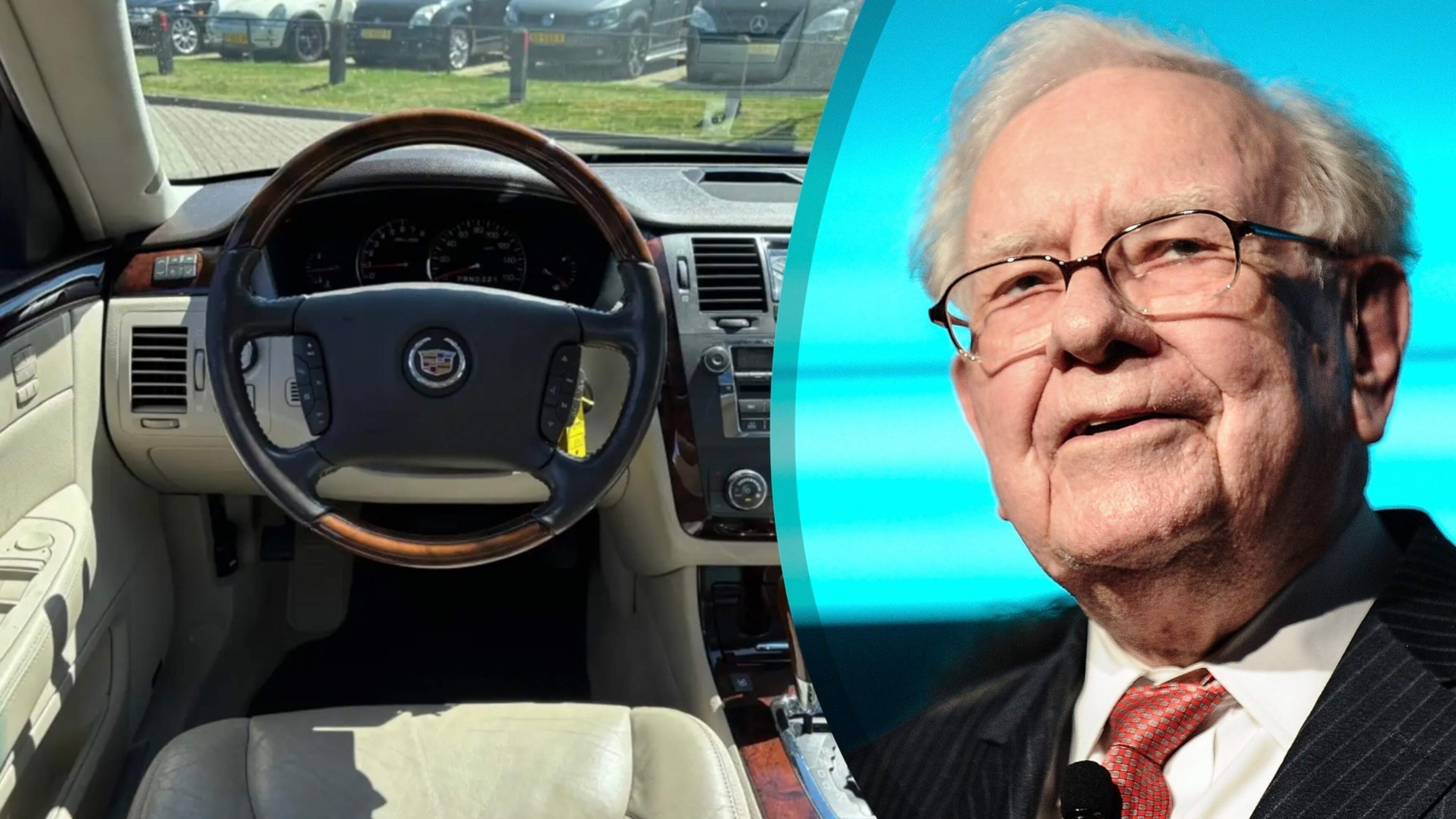 De auto waarin miljardair Warren Buffett jarenlang naar kantoor reed, is nu een betaalbare occasion